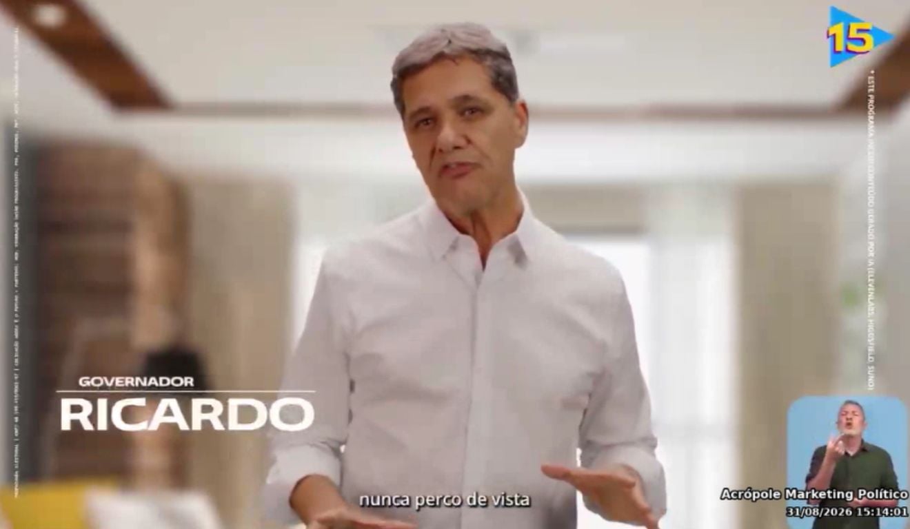 Propagandas de Ricardo Ferraço voltam a ser liberadas na TV após decisão sobre nome de vice