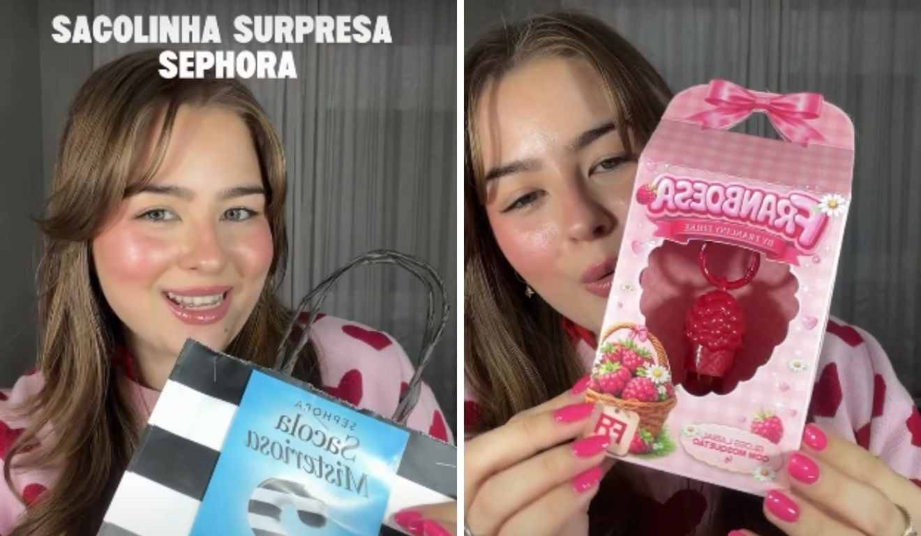 Gloss, skincare ou arrependimento: saiba o que é a febre das sacolas misteriosas