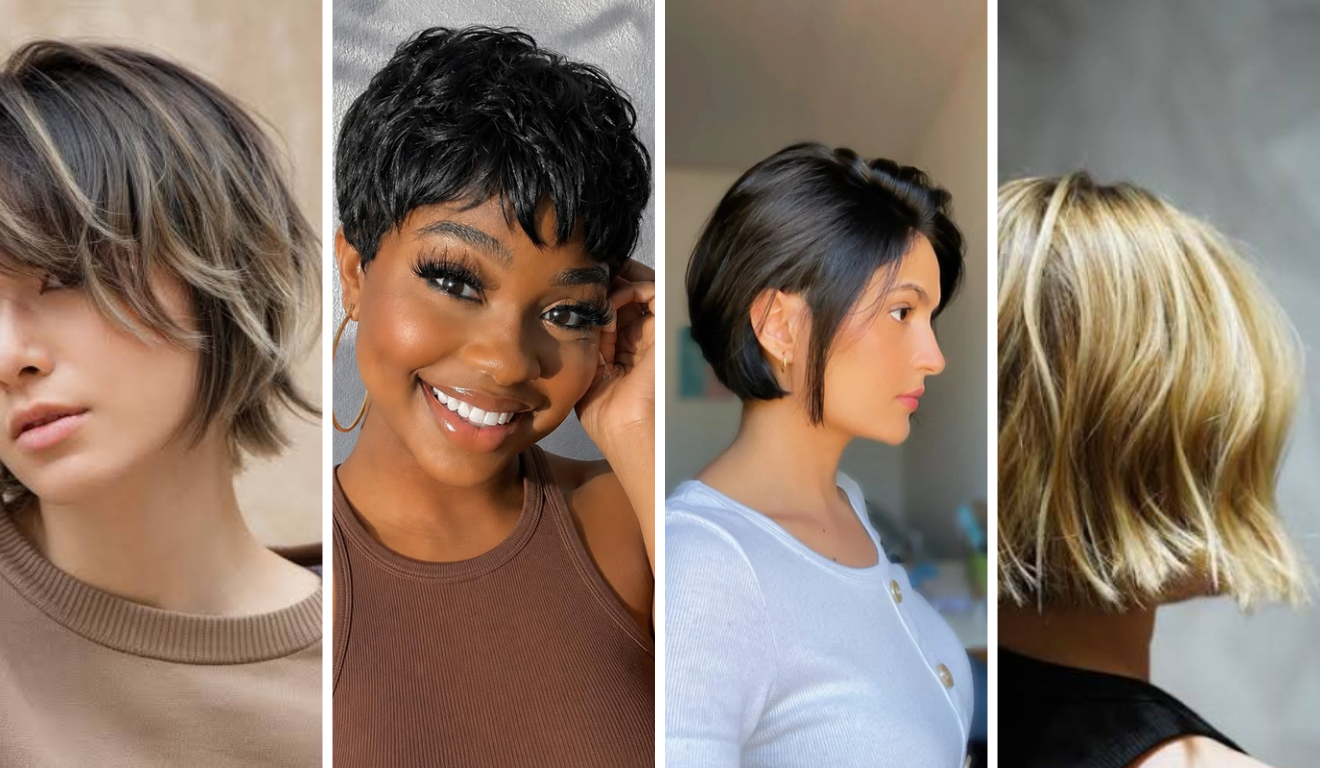Fique por dentro: 4 cortes de cabelo curto elegantes e fáceis de manter no dia a dia