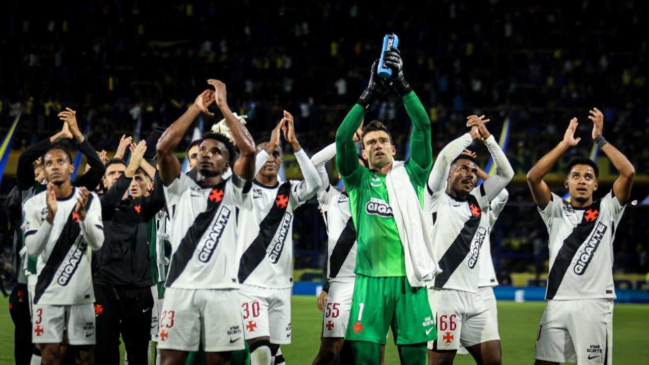 Elenco do Vasco Boca Juniors x Vasco da Gama / Sudamericana / Semifinal (ida) - 13 de Outubro de 2026. Fotos: Dikran Sahagian/Vasco.