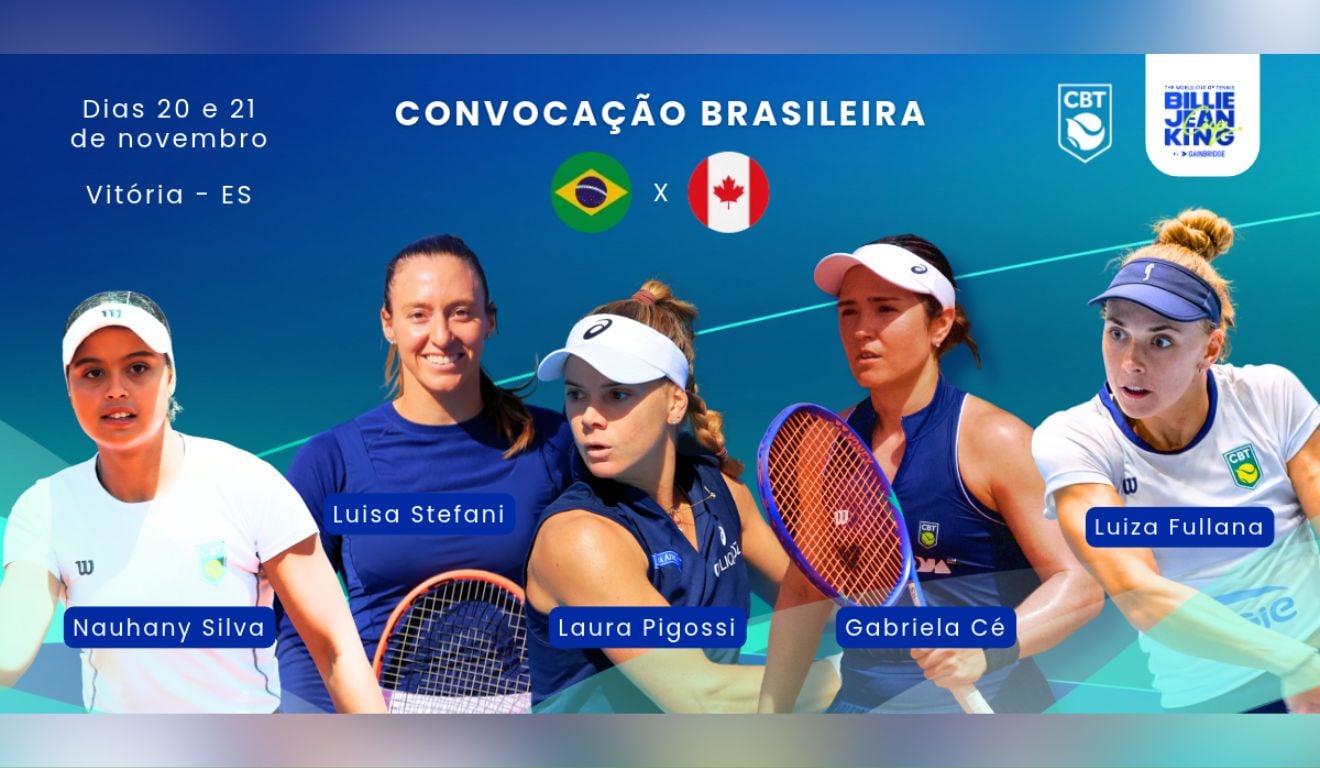 Número um do mundo e medalhista olímpica: quem são as convocadas para a Billie Jean King Cup