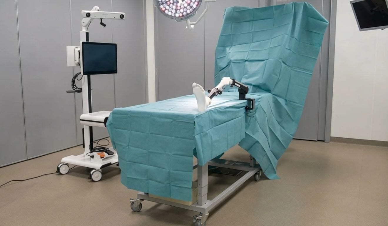 ES terá cirurgia de prótese de joelho com auxílio de robô; entenda a técnica