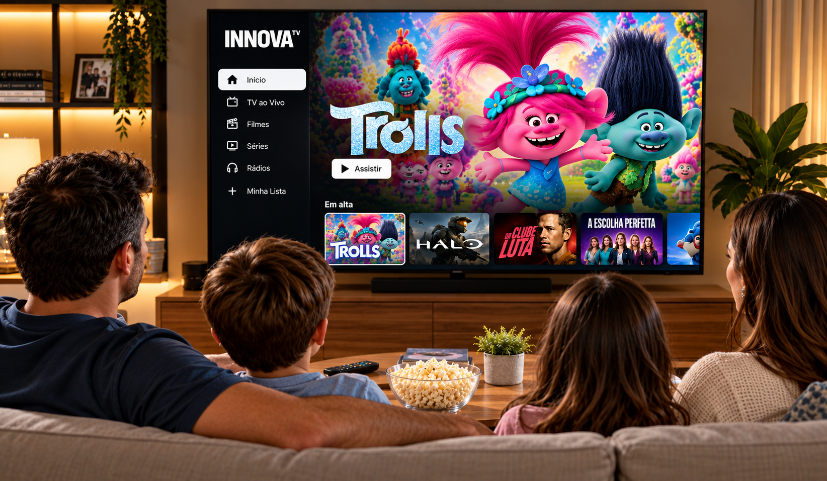 Innova TV: streaming gratuito chega ao Brasil com filmes, séries e canais ao vivo