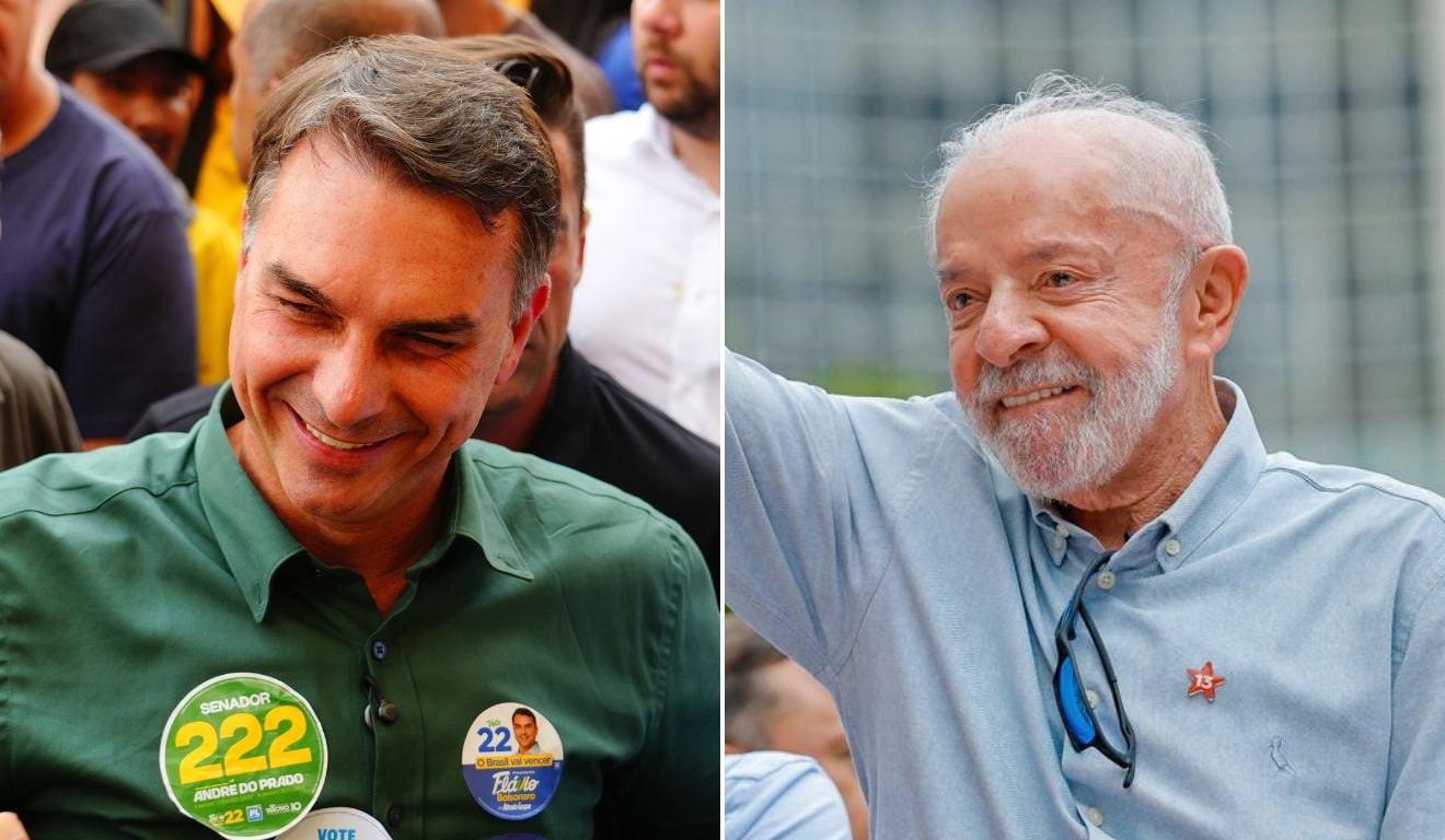 Flávio Bolsonaro e Lula vão disputar a presidência no 2º turno
