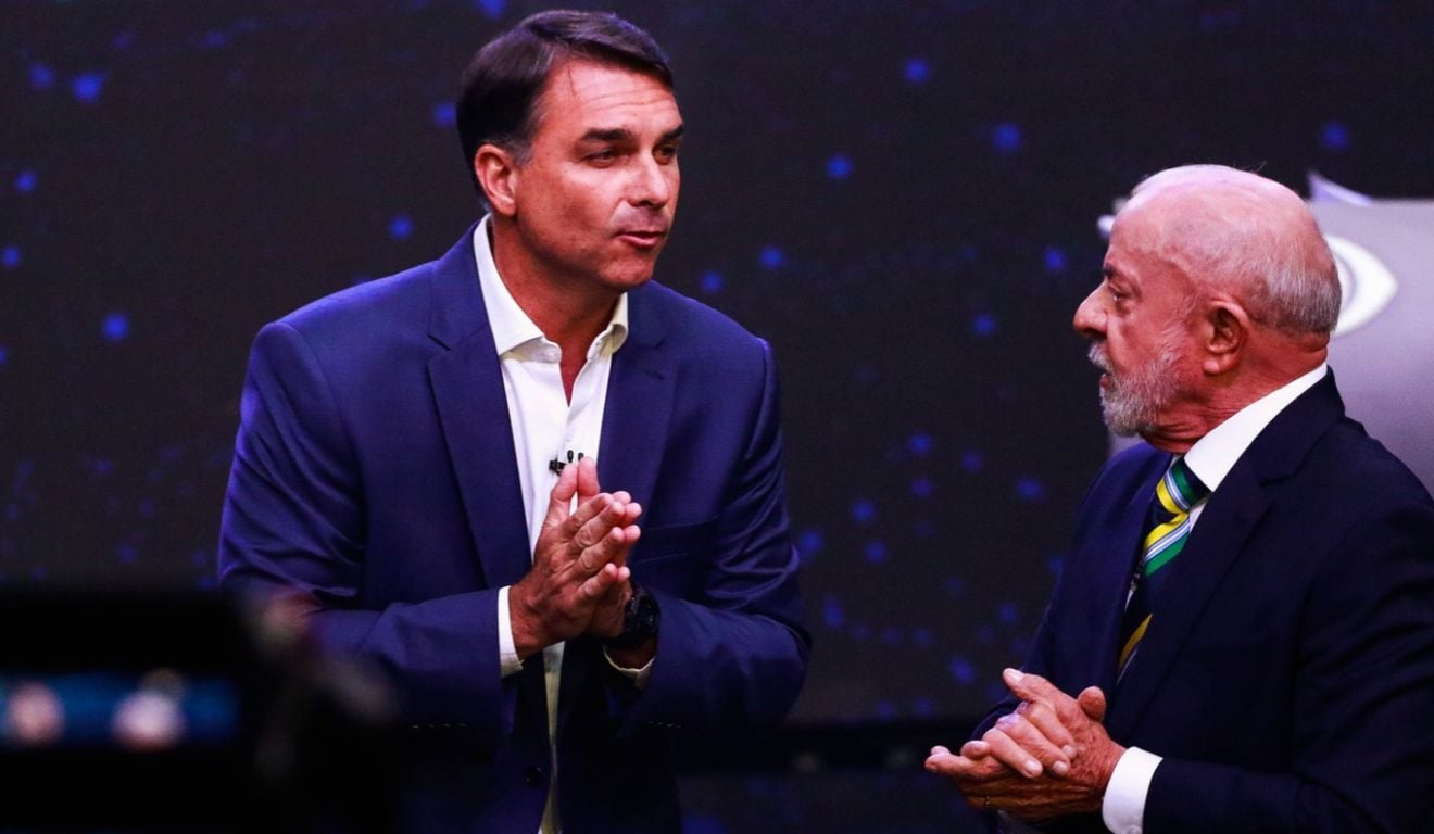 Com tática de Trump, Flávio desestabiliza Lula em debate raso e com risco de desanimar o eleitor