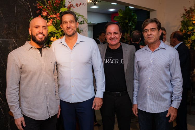 Francis Rocha, Sandro Pretti, Fábio Bertollo e André Morais - Crédito Arthur Louzada (