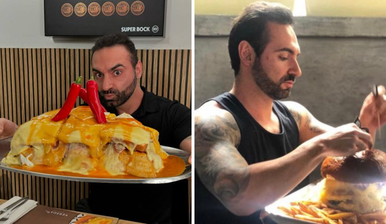 Ricardo Corbucci enfrenta burrito de 5 kg em Vila Velha