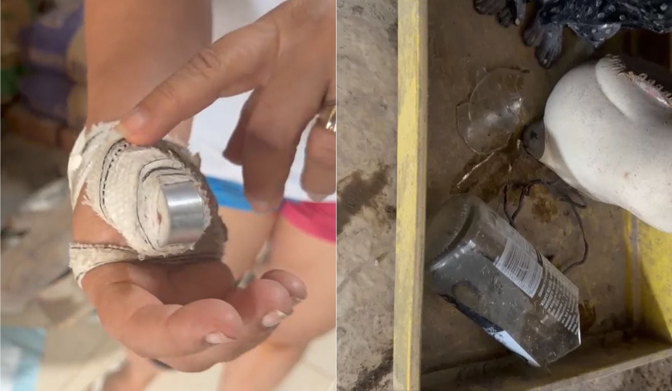 Homem é preso após quebrar dedo da mãe com pedaço de madeira em Cariacica
