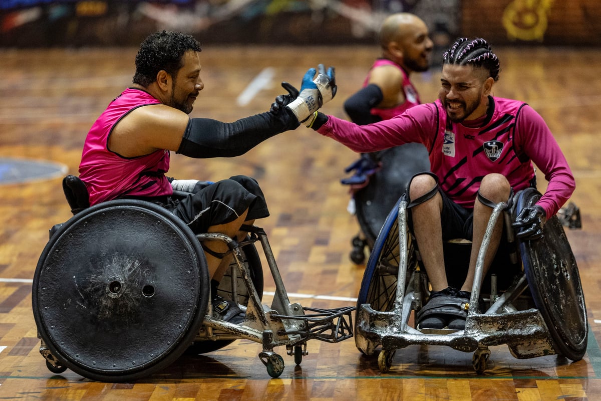 02.10.26 - Final IREFES X SANTER VIKINGS - Campeonato Brasileiro de Rúgbi em Cadeira de Rodas no CT Paralímpico, em São Paulo/SP. Foto: Alessandra Cabral/CPB
