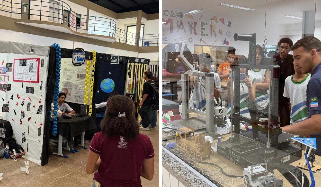 Feira no Ifes destaca mulheres e leva história da ciência para o Roblox
