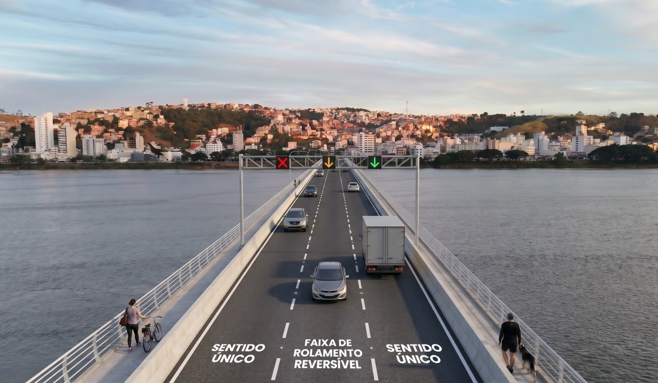 Terceira faixa da Ponte Florentino Avidos fica pronta em dezembro