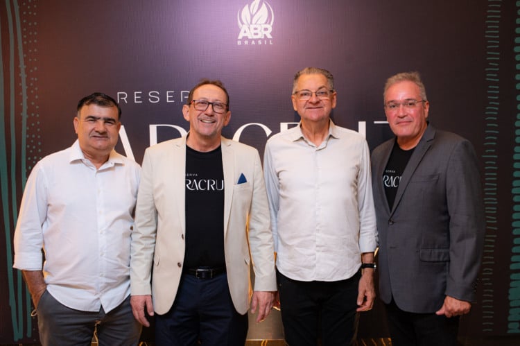 Luís Cordeiro, Hildo, João Carlos Devens e Romero - crédito Arthur Louzada