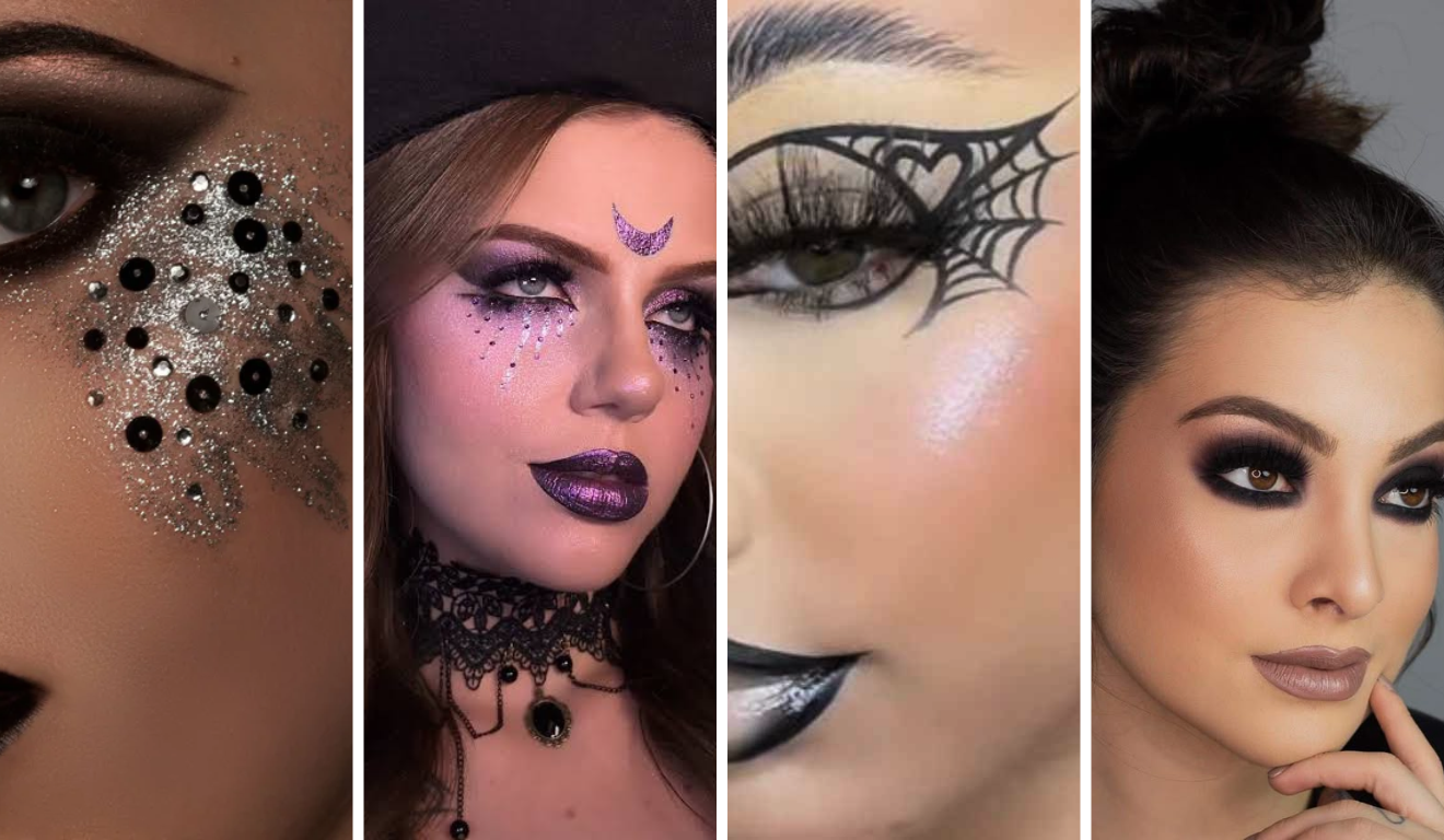 Halloween 2026: 4 ideias de maquiagem com olhos marcantes e brilho