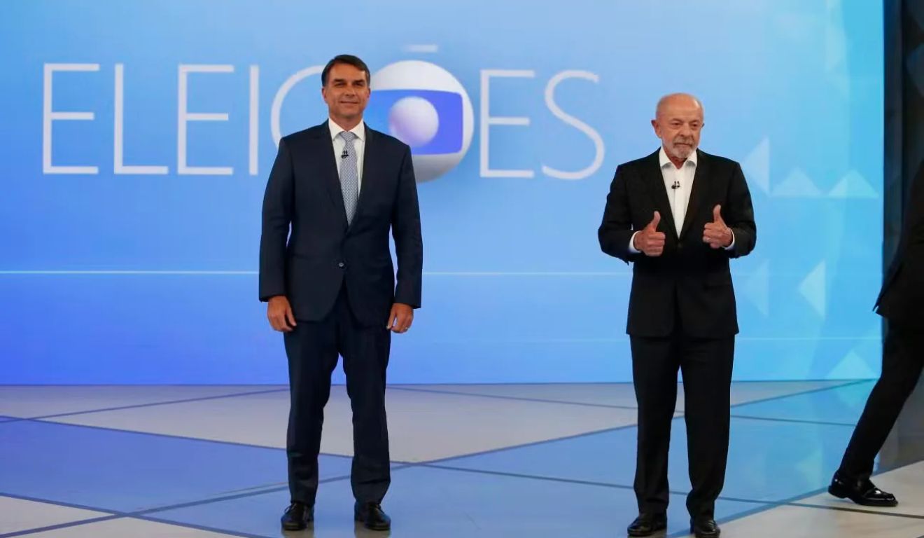 Dívidas, salário mínimo e SUS: veja como foi o último debate entre Flávio Bolsonaro e Lula