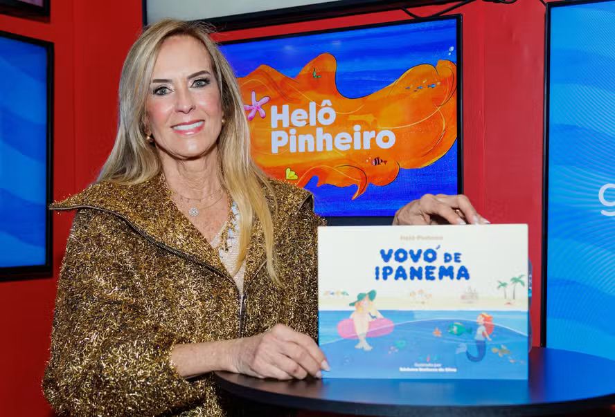 De Garota a Vovó de Ipanema: Helô Pinheiro lança livro em Vitória