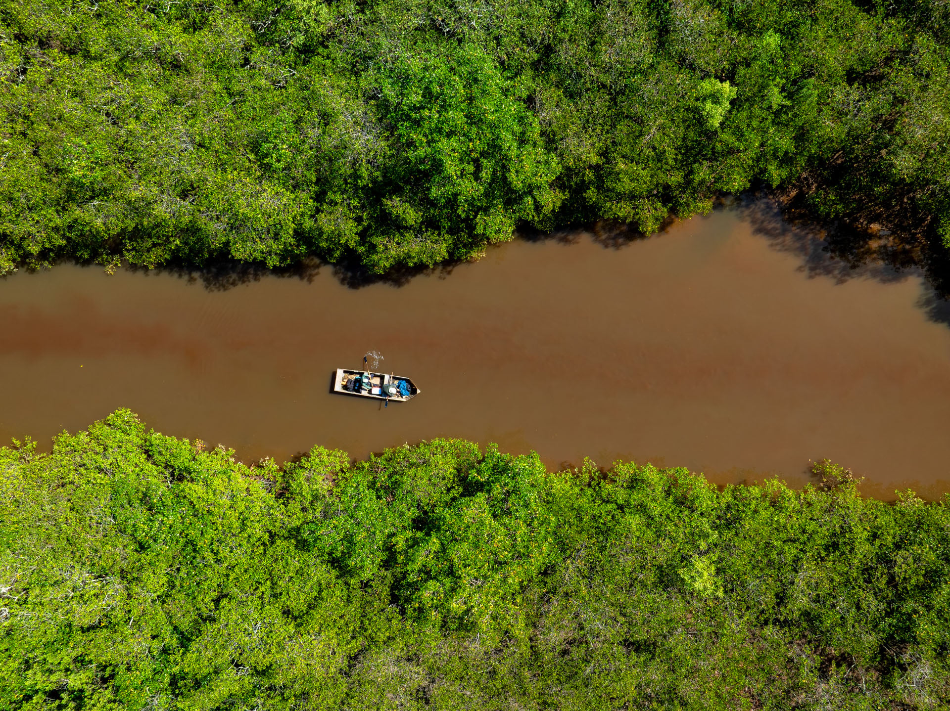 Remando uma canoa furada