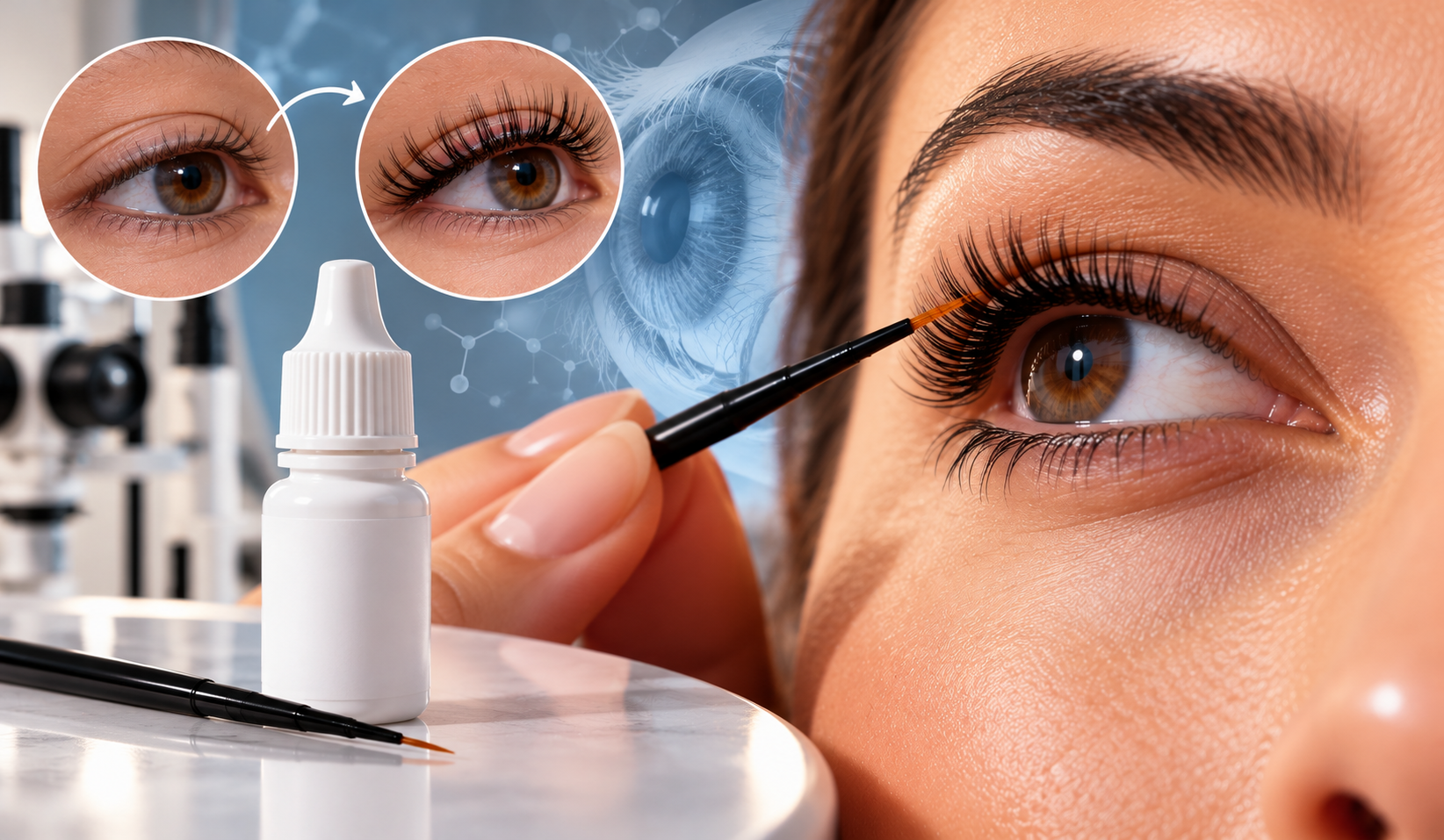 Região: Cílios longos com remédio para glaucoma? Conheça os riscos