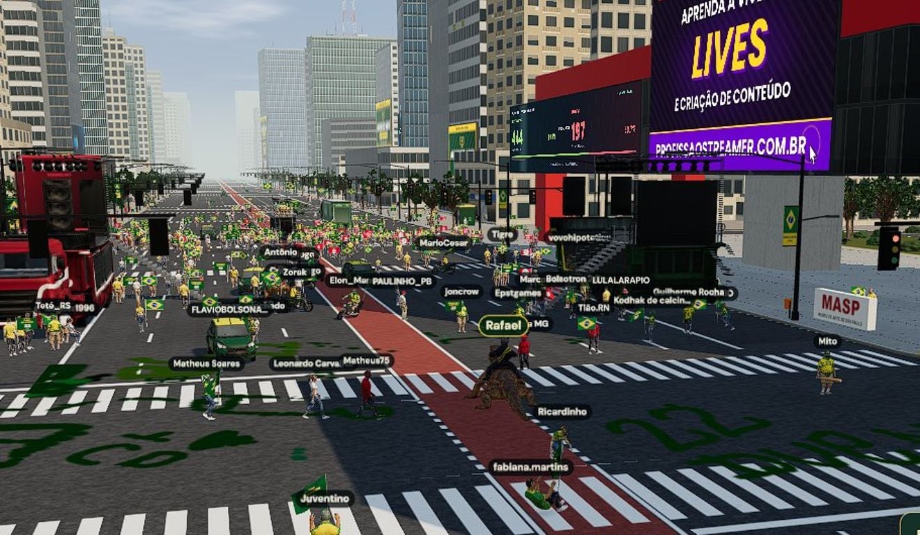 Jogo transforma disputa entre Flávio Bolsonaro e Lula em manifestação virtual; veja como funciona