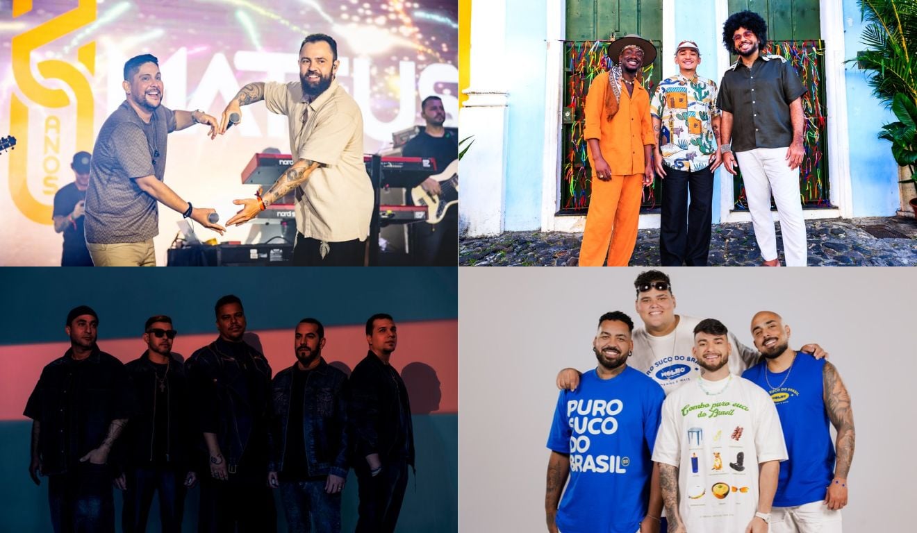 Em destaque: Verão em Guarapari terá Jorge & Mateus, João Gomes, Sorriso Maroto e Menos é Mais